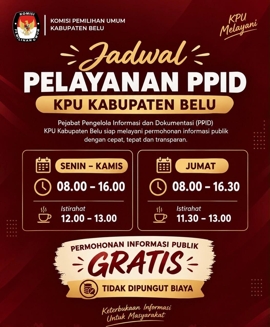 Jadwal Pelayanan