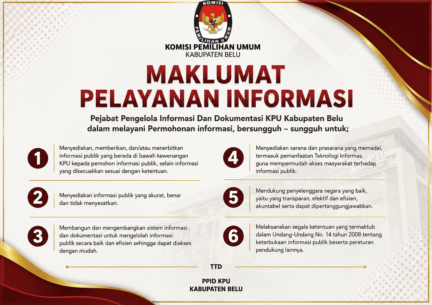 Maklumat Pelayanan